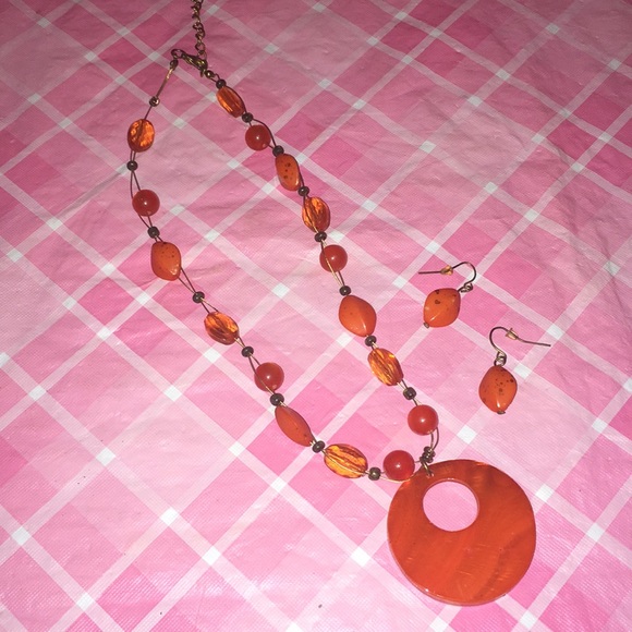 🎈SALE🎈☘️#55.2-PC.”ORANGE🐚SHELL BEAUTY”☘️ - Picture 6 of 6